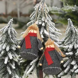 2 шт. Рождественская елка подвесная подвеска с героем аниме Нетканая кукла кулон украшения для рождественской вечеринки для домашних