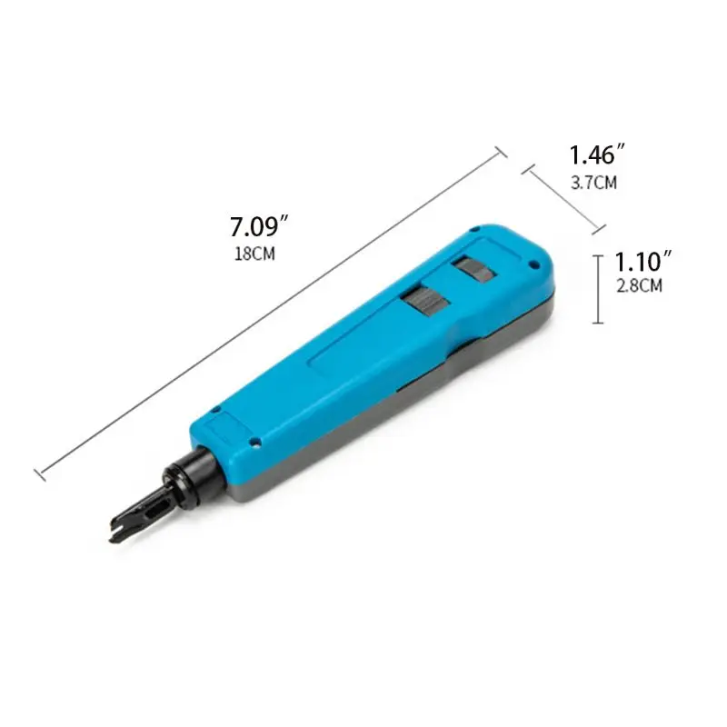 Ударный инструмент с двумя лезвиями-110 и BK сетевой кабель Cat6/Cat5e телефонный ударный терминал инструменты вставки