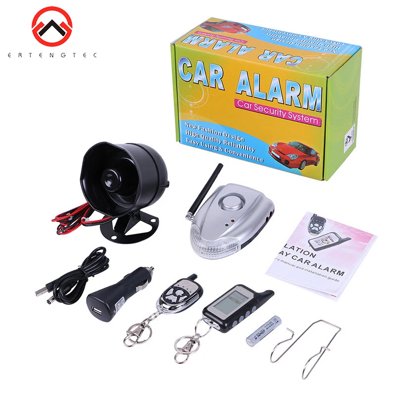 Car Alarm System Remote Control Two Way Anti theft Systems Easy Installation Car Auto Car Alarm