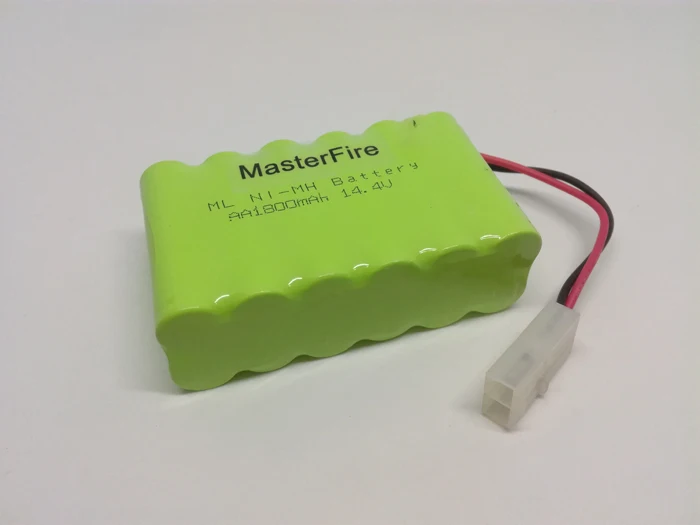 Новинка перезаряжаемая батарея MasterFire 14 4 В AA 1800 мАч Ni MH аккумуляторы NiMH с