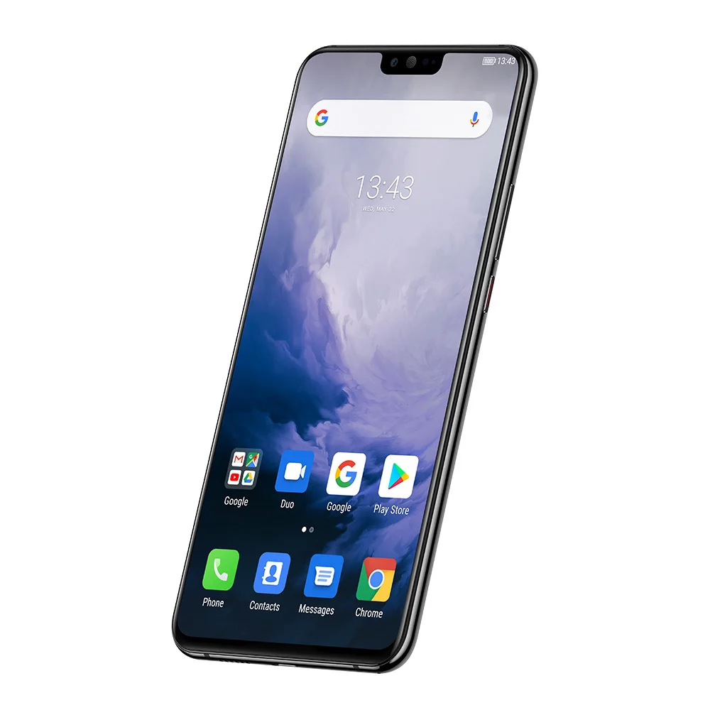 Ulefone T2 6GB+ 128GB Helio P70 Android 9,0 мобильный телефон с глобальной диапазоном 4G 6,7 ''4200mhA с функцией распознавания лица NFC Беспроводной зарядный смартфон