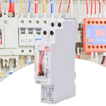 

TH-182 AC 220V 50/60Hz Timer Din Rail Microcomputer Time Control Mechanical Equipment