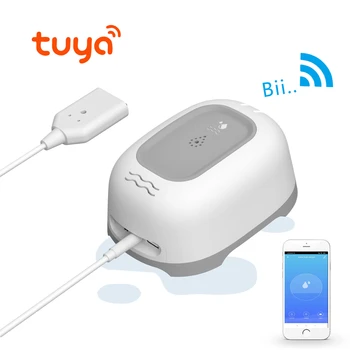 

Bakeey Tuya Smart WIFI Water Leak Alarm Sensor Wireless Security Intelligent Detector APP Alert Smart Automation Modules