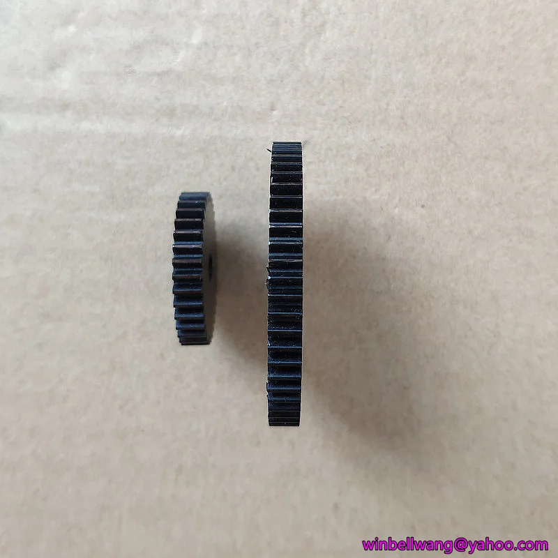 0.8M steel spur gear 0.8modulus 30T 32T 35T 40T 50T 60T gear for diameter 5mm shaft motor gear transmission gear