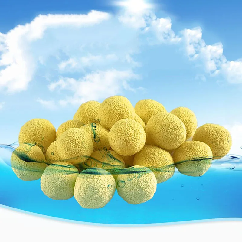

Aquarium Fish Tank Filter Media Ball Ceramic Biochemical Ball Filter House Aquarium Fish Tank Water Cleaning Accessories10pcs