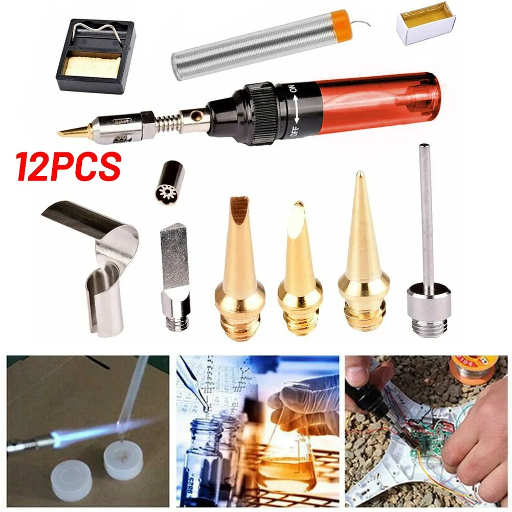 Mt100 Gas Soldering Iron Electric Blow Torch Gun Wireless Portable