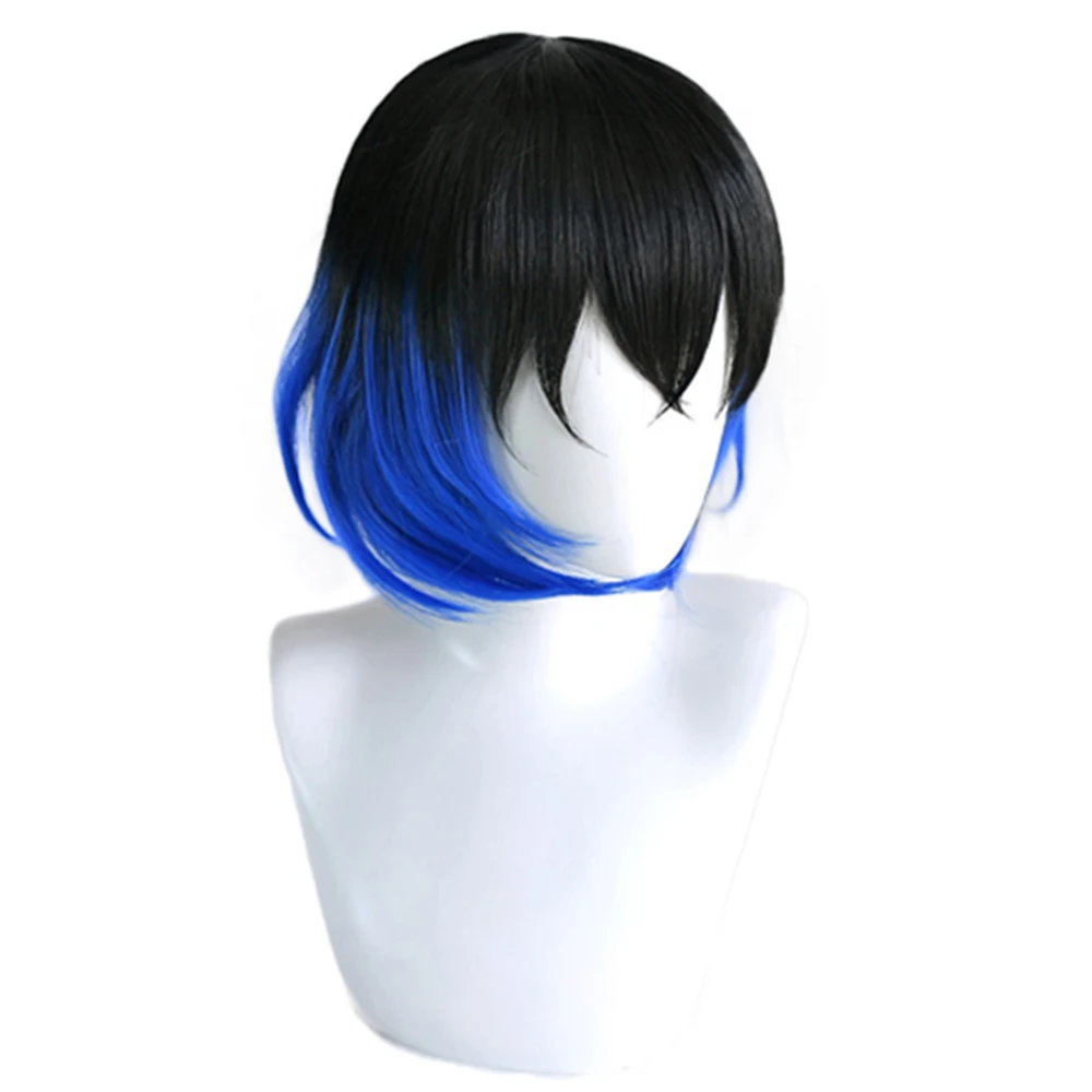 TDAICHAN Anime Demon Slayer Kimetsu No Yaiba Tokitou Muichirou Ponytails Wig Cosplay Agatsuma Zenitsu Kamado Tanjirou Keychain -Zentai shop online H48f6981dfe6a437c96c4ef9068b53ffeA.jpg