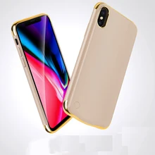 Большой емкости powerbank чехол для Apple IPhone X XS XR XS аккумулятор max зарядное устройство чехол batterie externe зарядный чехол крышка батареи