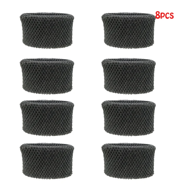 black Air Humidifier Filters Adsorb Bacteria And Scale For Philips HU4803 HU4811 HU4813 HU4801 HU4802 Humidifie 8pcs