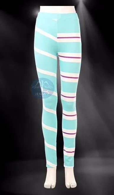 Leggings Фильм Ральф брейк интернет; Wreck-It Ральф 2 Vanellope Von Schweetz косплей костюм дети Hoddies Хэллоуин костюм - Цвет: Leggings