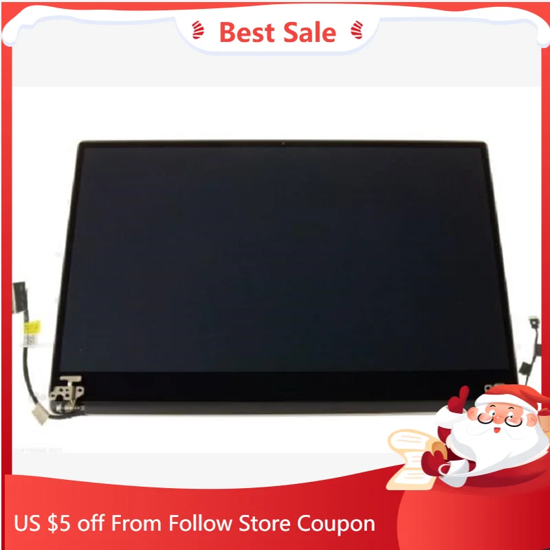 C41Vt - 15.6 "Per Dell Xps 15 (7590) / Precision 5540 Touch Screen Uhd 4K Display Lcd Assemblaggio Completo Grigio