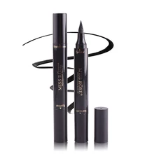 MISS ROSE Black подводка для глаз маркер с отпечатком карандаш двухсторонняя быстросохнущая водостойкая жидкая подводка для глаз Ручка Maquiagem profitsional TSLM2