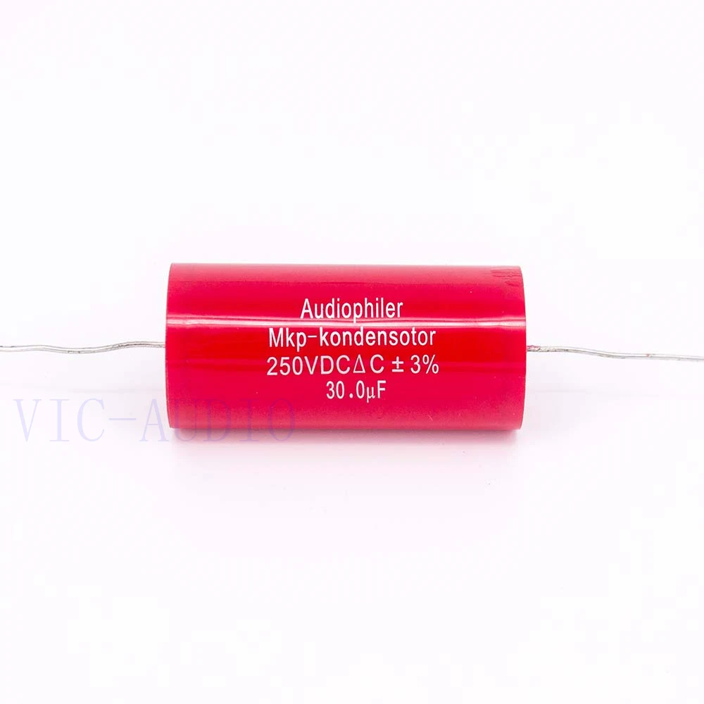 Capacitor auditógrafo mkp 30uf 250v dc, capacitor