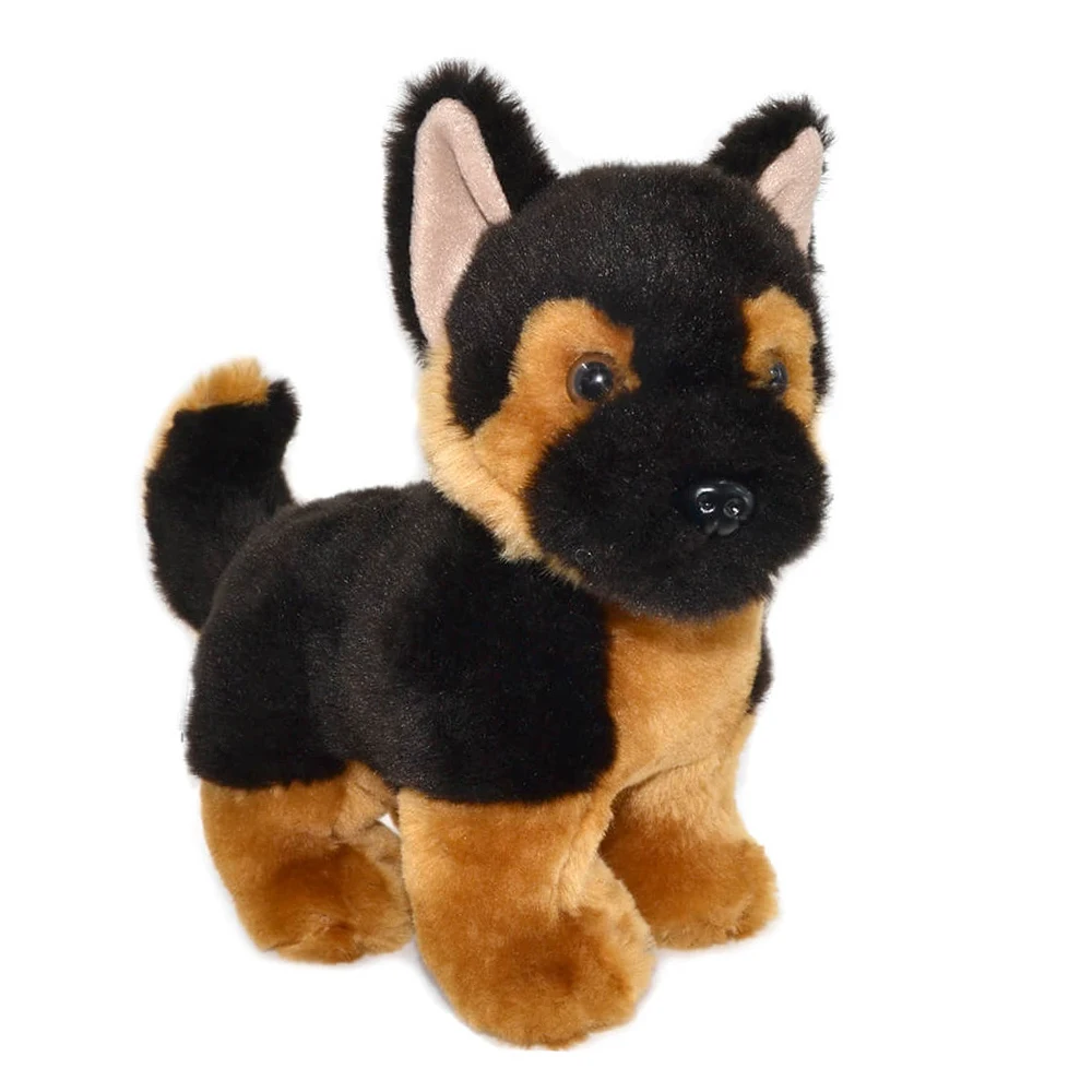 Realistic Stuffed Animal Dogs,Lifelike German Shepherd Dog Plush Toy 19.6 inch 