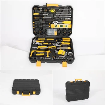 

【US-warehouse】198pcs Tool Set including combination wrench ratchet handle ect.