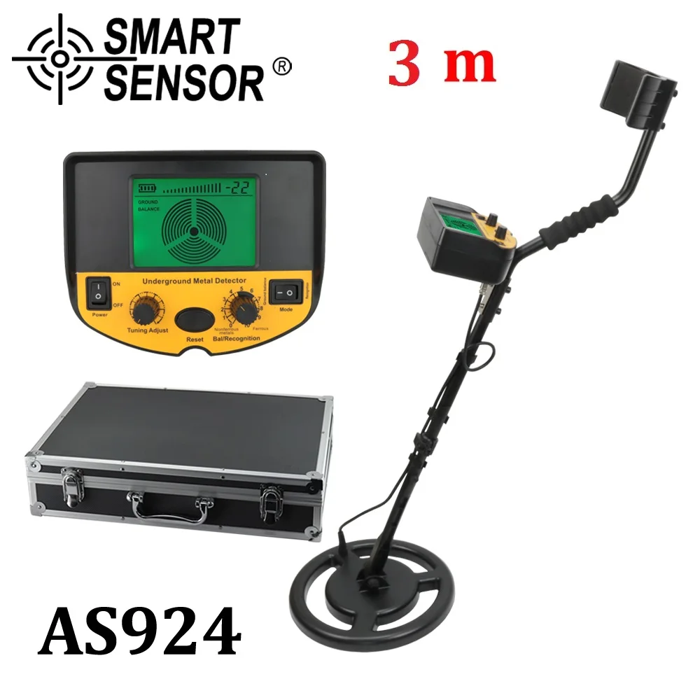 Подземный металлоискатель глубина обнаружения 1,5 м/3 м металлический сканер искатель Золотое сокровище монета экскаватор металлический Охотник AR944M