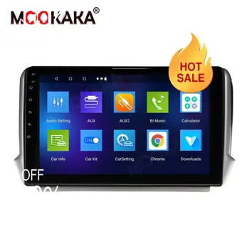 

Android 10.0 4G Car Multimedia Radio Player GPS For Peugeot 2008&208 2011 2012-2018 GPS Navigation video player support carplay