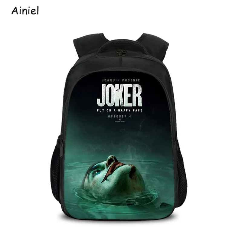 Рюкзак Joker Joaquin Phoenix для девочек и мальчиков школьная сумка косплея Артура флека