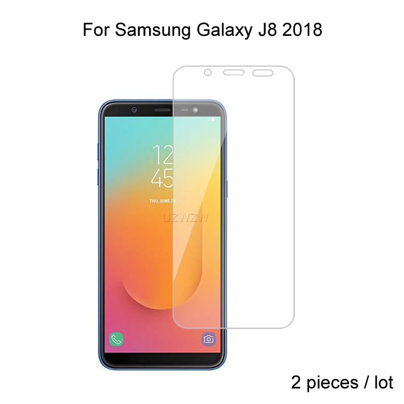 

2pcs Tempered Glass For Samsung Galaxy J8 2018 Protective Glass Screen Protector For Samsung Galaxy J8 2018 Glass