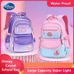 Disney Alice School Bags For Girls Primary Student Shoulder Orthopedic Backpack Large Capacity Super Light Birthday Gift Mochila