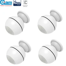 NEO COOLCAM 4 pz/lotto NAS-PD01Z Z-wave Pus PIR del Sensore di Movimento + LUX + Rilevatore di Temperatura Home Automation Allarme sistema di Allarme di Movimento