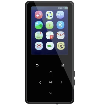 

2.4 Inch Screen Bluetooth MP3 MP4 Player External 8GB Sports Touch Screen FM Radio E-book Video Lossless Music HiFi Portable Min