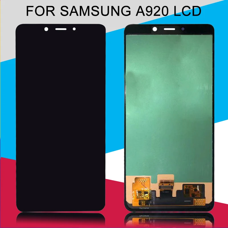 

Catteny For Samsung Galaxy A9 2018 LCD A920 Display Touch Screen Digitizer Assembly A9 Star Pro SM-A920F/DS A9S LCD With Tools