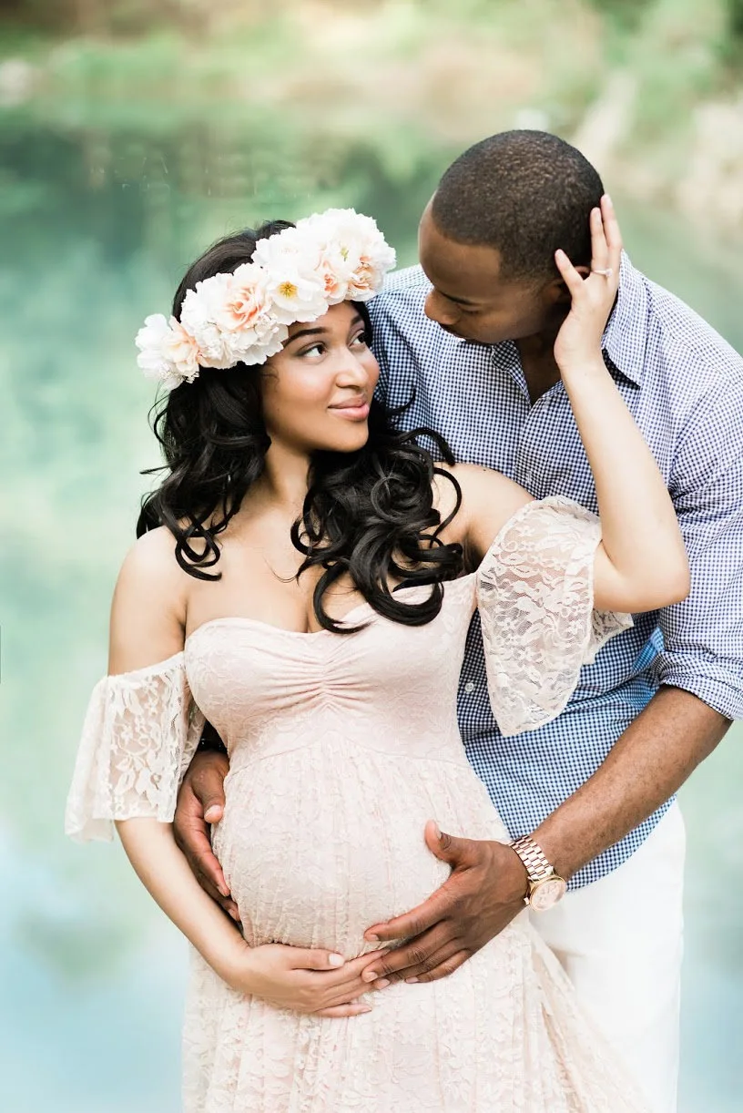 New Lace Maternity Dresses Elegence Pregnancy Dress Photography Long Pregnant Women Maxi Gown For Baby Shower Photo Shoots Props (20)