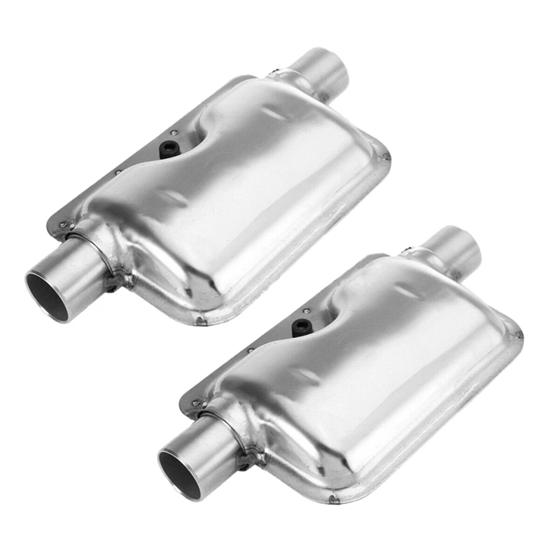 

2Pcs 24Mm Steel Exhaust Silencer Muffler For Car Parking Heaters