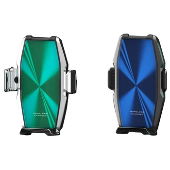 

Wireless Car Charger Mount 15W Qi Fast Charging Auto-Clamping Car Air Vent Phone Holder for iPhone 11 Pro Max XR