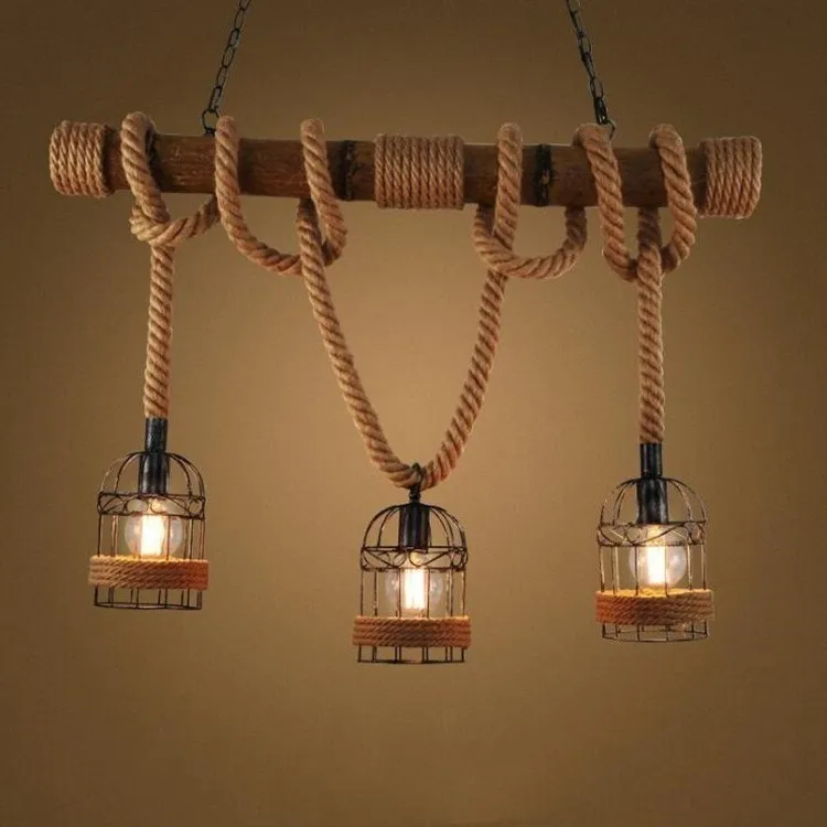 

Postmodern Resin White/black Monkey Loft Vintage Hemp Rope Pendant Light For Replicas Resin Seletti Hanging Monkey Lamp