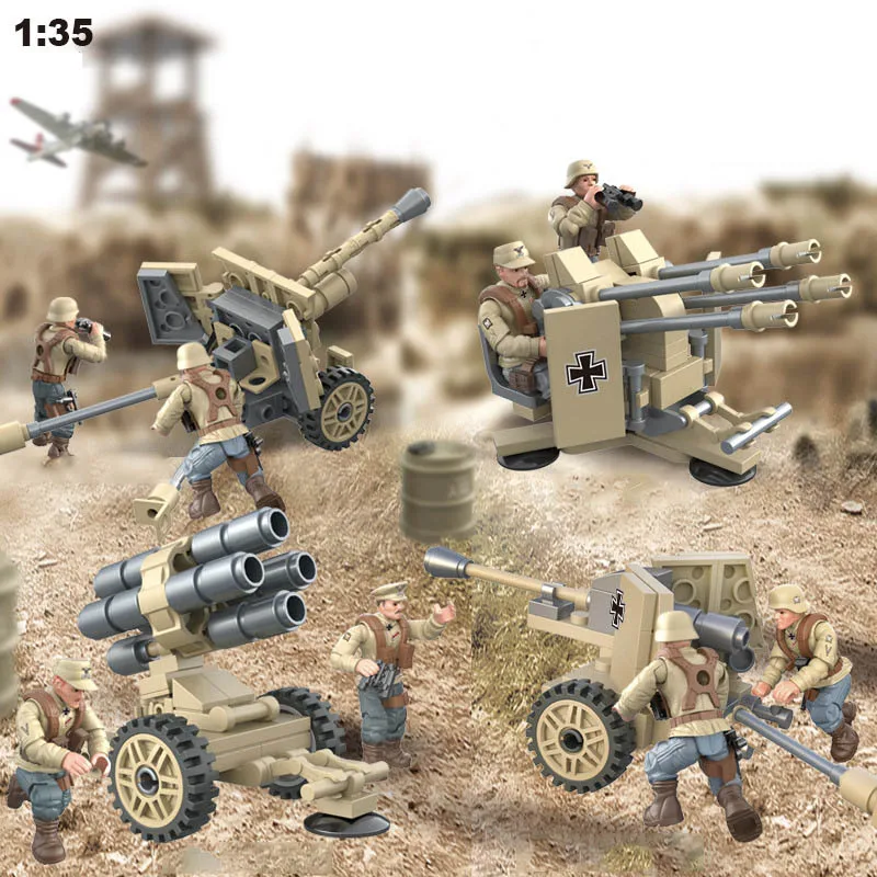 Military Weapon Guns Building Blocks Series SWAT Troops MOC Model DIY Toys for Children Gift | Игрушки и хобби