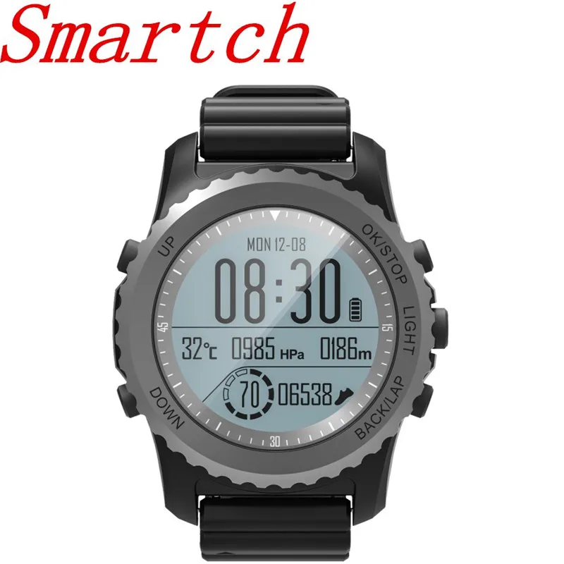 

Smartch S968 Sports Smart Watch Men IP68 Waterproof Wearable Devices Sleep / Heart Rate Monitor Bluetooth Smartwatch For IOS / A