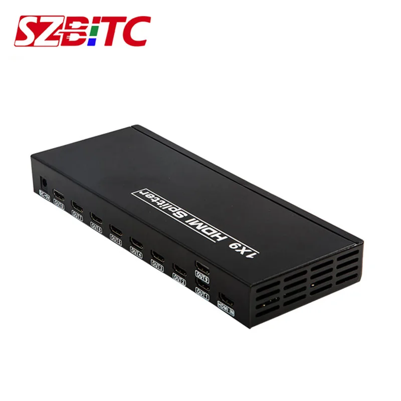 SZBITC HDMI сплиттер 1X9 распределяет 1 в 9 для HD TV DVD компьютера мультимедиа|tv splitter|tv