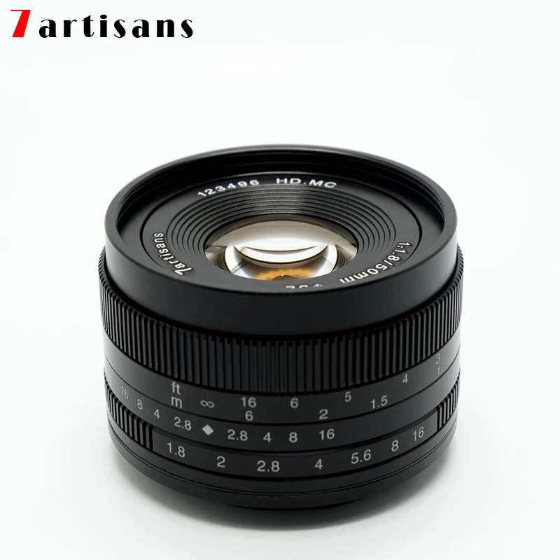 7artisans 50mm f1.8 Large Aperture Portrait Manual