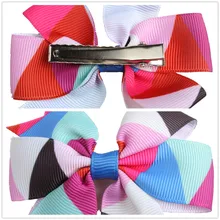 Европа и Америка Креативный стиль градиент Заколка-Бабочка Детские украшения аксессуары для волос заколки 18 Коло