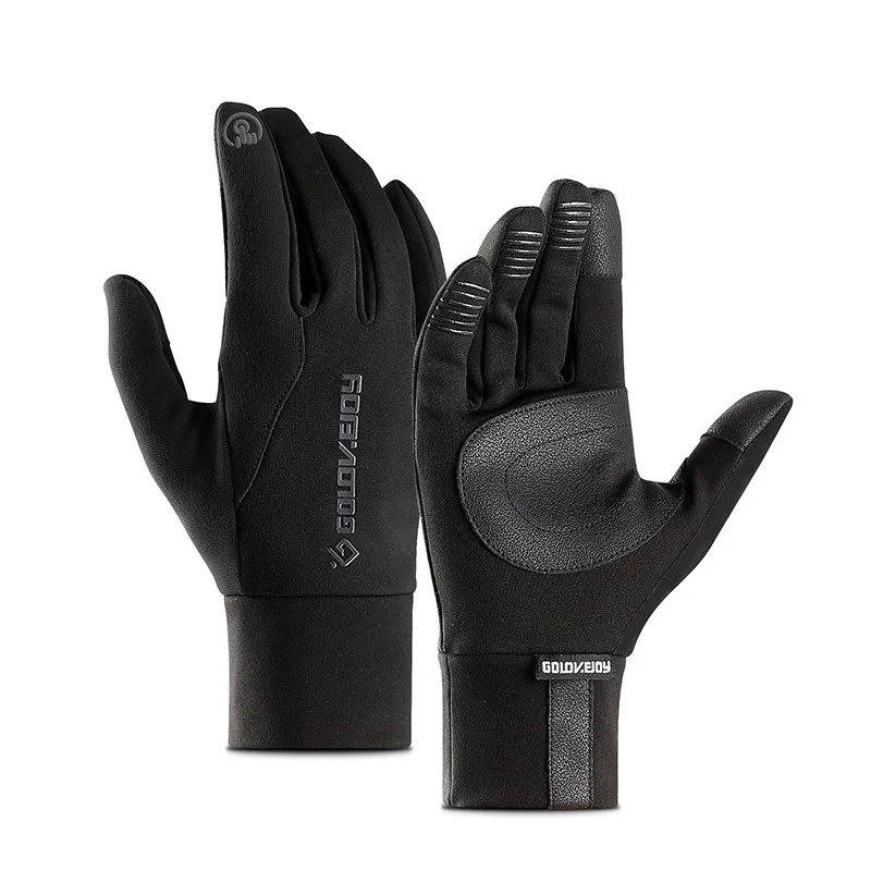 Уличные водонепроницаемые перчатки зимние с сенсорным экраном мужские и женские ветрозащитные теплые велосипедные спортивные лыжные перчатки