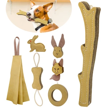 

Durable Dog Training Bite Tug Toy Pet Dog Training Playing Chew Bone Toys Outdoor Puppy Dogs Training Toy Equipment