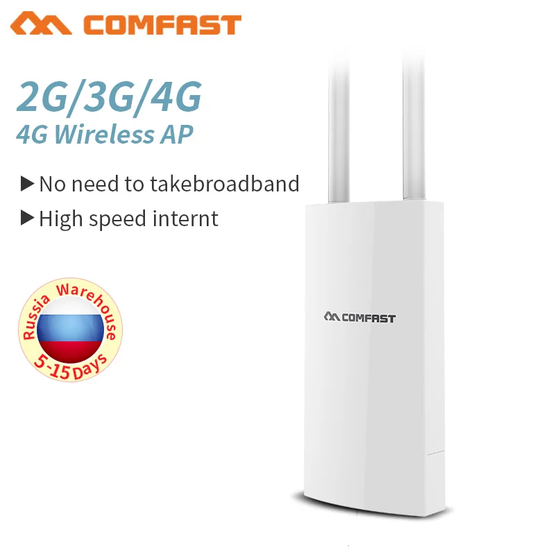 Comfast CF E5 High Speed Outdoor 2.4G LTE Wireless AP Wifi Router plug