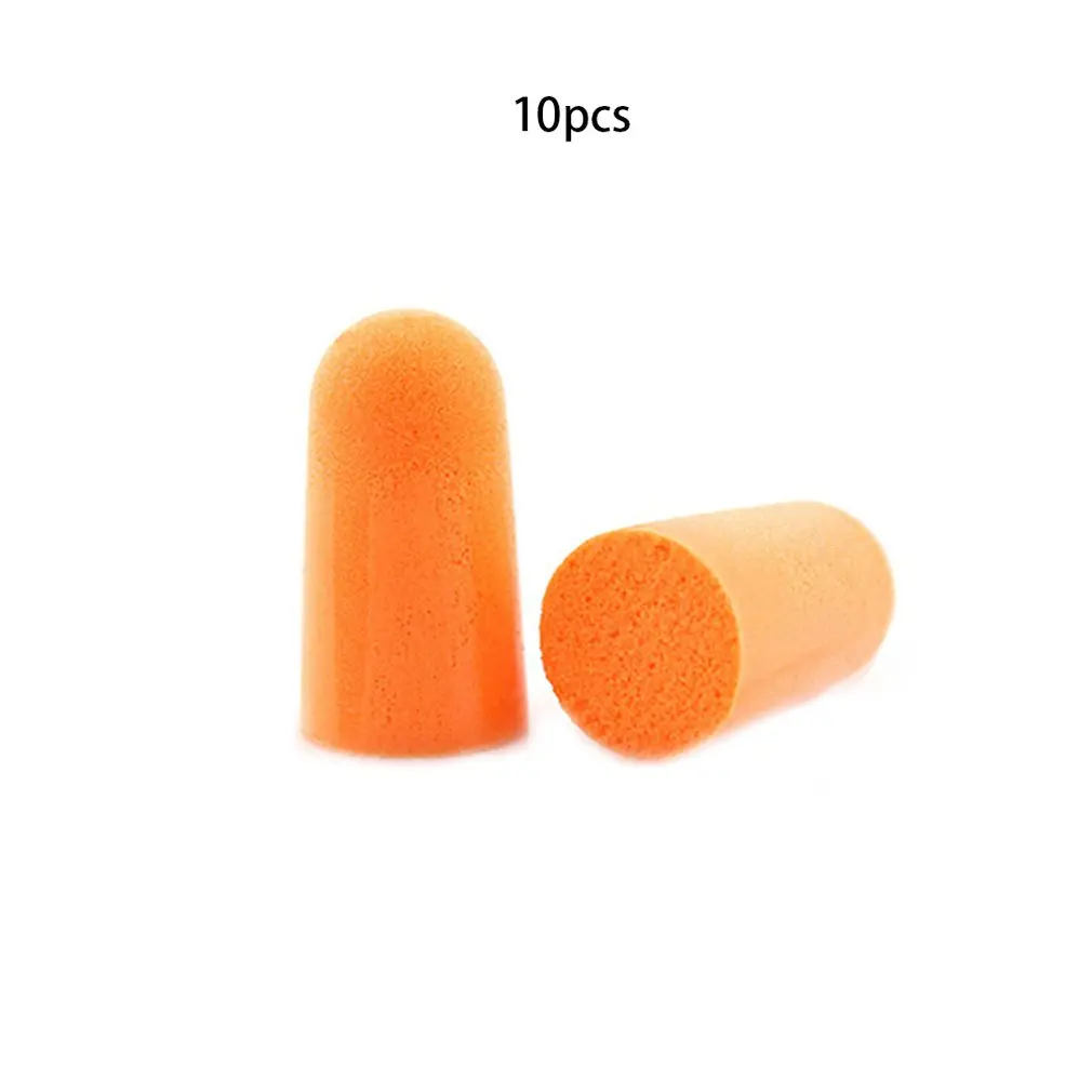 

10 Pairs/SET Soft Foam Anti Noise Ear Plugs Ear Protectors Sleep Soundproof Earplugs Workplace Safety Supplies