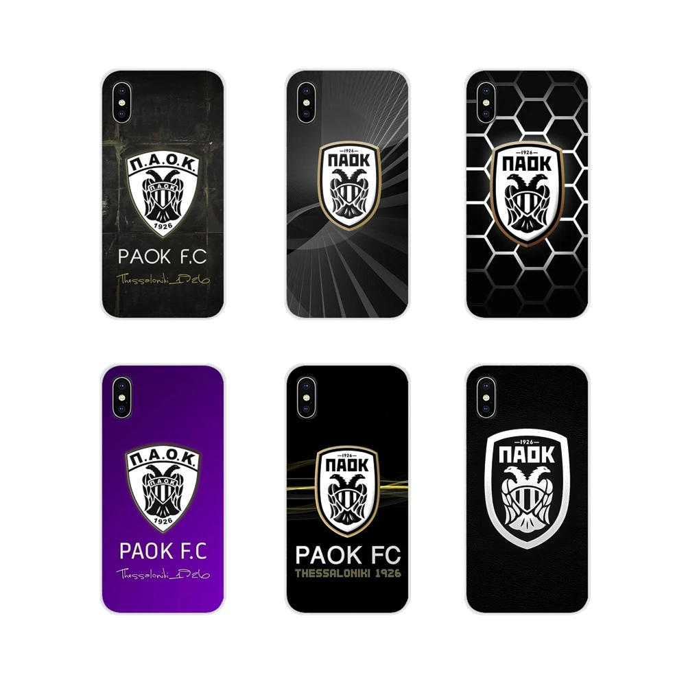 Мягкий чехол paok fc saloniki с футбольным логотипом для Huawei G7 G8 P8 P9 P10 P20 P30 Lite Mini Pro P Smart Plus