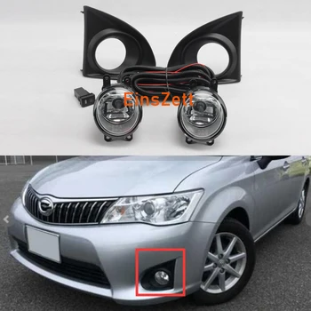 

1set Car Fog Lamp Assembly For Toyota Axio 2013-2015 Front Bumper Lamp Halogen Bulb Day Light with Wiring Switch
