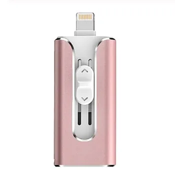 

OTG USB Flash Drive 64GB 128 GB Pen Drive 3 in 1 For iPhone Android HD USB Flash 3.0 Pendrive 256GB 512GB Memory Usb Disk On Key