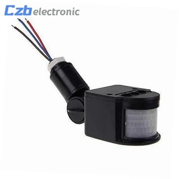 

DC 12V 12M Security Infrared PIR Motion Sensor Detector Wall LED Light RF 140