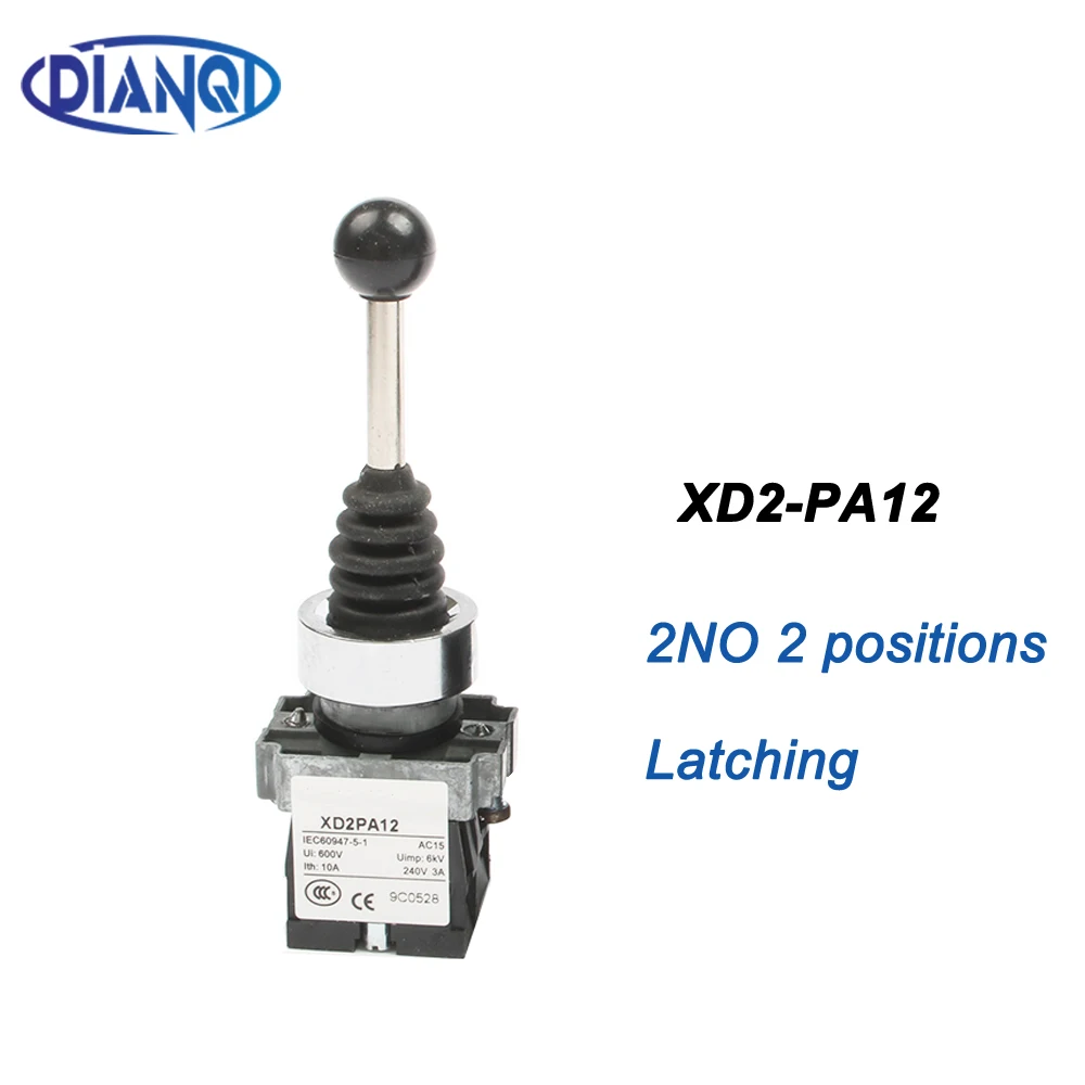 XB2-PA12 XB2 XD2-PA12 XB2-PA22 2NO 2 Позиции XD2-PA14 XB2-PA24 4NO 4PositionCross кнопочный переключатель Блокировка пружинных returnJoystick переключатель - Цвет: XB2-PA12