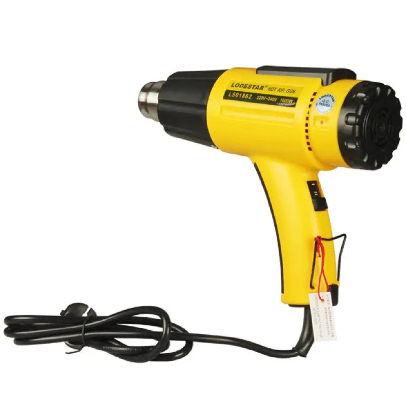 

Heat Gun 220V 1600W Adjustable Temperature US Plug with Nozzle Power Tool