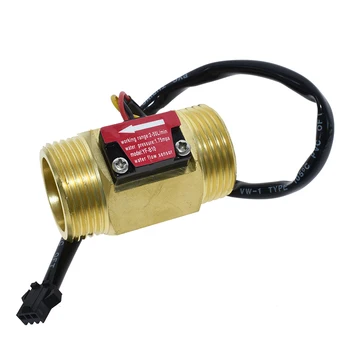

Water Flow sensor Hall Sensor Switch Flow Meter DN25 brass water meter Industrial turbine flowmeter 1 Inch water flow sensor