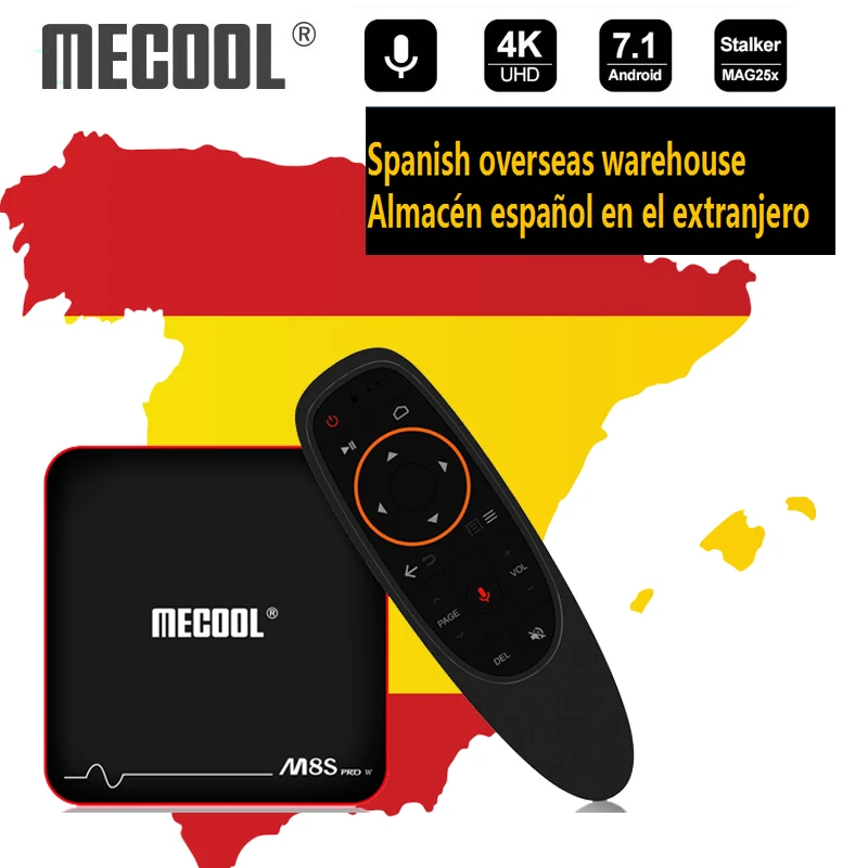 Mecool M8S PRO W smart tv box 2GB DDR3 8 GB/16G ROM Android 7.1 Amlogic S905W IPTV 4K 2.4G tv box z wifi statek z ES odtwarzacz multimedialny Mecool M8S PRO W smart tv box 2GB DDR3 8 GB/16G ROM Android 7.1 Amlogic S905W IPTV 4K 2.4G tv box z wifi statek z ES odtwarzacz multimedialny