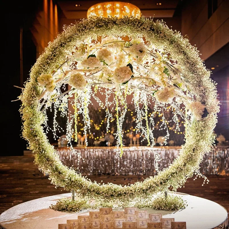 100/120/150cm Acrylic Crystal Bead Curtain Clear Water Drop Diamond Shape Branch String Garland For Wedding Party Decor Supplies