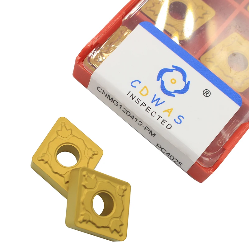 

High quality CNMG120408 PM PC4025 Carbide insert External turning tool Lathe tool Turning insert for machining steel parts